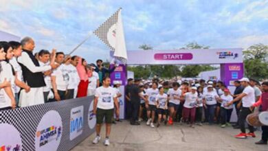 Photo of राजस्थान: मुख्यमंत्री गहलोत ने दिखाई ‘जीतो अहिंसा रन’ को झंडी, दिया यह बड़ा संदेश