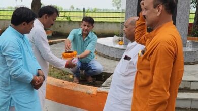 Photo of देशप्रेम और त्याग का संदेश देती है शहीद उद्यान की मिट्टी : अनिल मौर्या