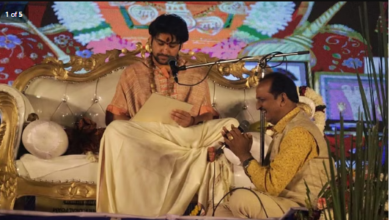 Photo of देहरादून में धीरेंद्र शास्त्री ने अचानक भीड़ में खड़े व्यक्ति को बुलाया,राज खोल सबको चौंकाया