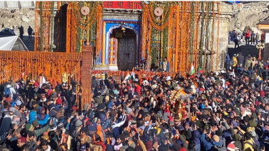 Photo of शीतकाल के लिए बंद हुए बाबा केदार धाम के कपाट