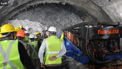 Photo of उत्तरकाशी टनल में फसे मजदूरों को बचाने के लिए इंदौर से आई एक और मशीन