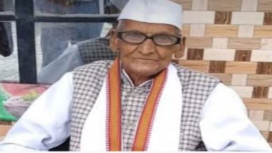 Photo of उत्तरकाशी : लंबे समय से बीमार स्वतंत्रता सेनानी चिंद्रियालाल का निधन