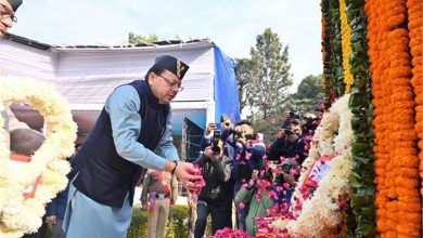 Photo of 1971 के युद्ध में बलिदान देने वाले सशस्त्र बलों के जवानों को पुष्कर सिंह धामी ने दी श्रद्धांजलि