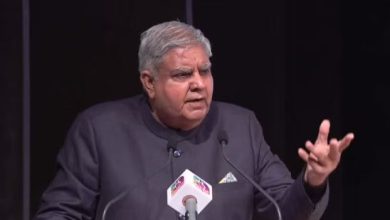 Photo of उपराष्ट्रपति आज पहुंचेंगे हरिद्वार, गुरुकुल कांगड़ी विवि में कार्यक्रम का करेंगे उद्घाटन