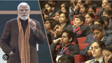 Photo of परीक्षा से पहले बच्चों के बीच पहुंचे पीएम मोदी