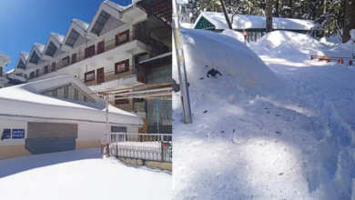 Photo of उत्तराखंड : गोविंद घाट से सात किमी की दूरी तक तीन फीट बर्फ जमीं