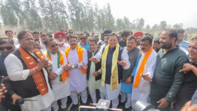 Photo of रुद्रपुर पहुंचे सीएम पुष्कर सिंह धामी, PM की रैली स्थल का किया निरीक्षण