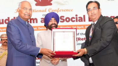 Photo of देहरादून: पूर्व राष्ट्रपति हुए शामिल बौद्ध धर्म और सामाजिक सहभागिता पर अंतर्राष्ट्रीय सम्मेलन में