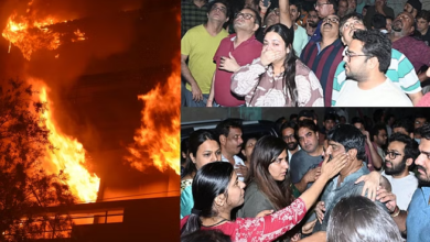 Photo of कानपुर: इंद्रप्रस्थ अपार्टमेंट में लगी आग…बाल-बाल बचे 10 लोग