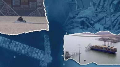 Photo of बाल्टीमोर में मालवाहक जहाज ‘डाली’ बंदरगाह की ओर बढ़ा