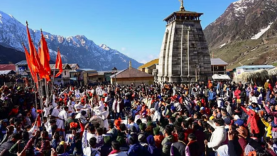 Photo of दिनभर धाम में उमड़ी रही भक्तों की भीड़, 14 दिनों में ही दर्शनार्थियों की संख्या चार लाख के पार!