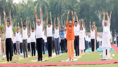 Photo of यूपी में 10वें अंतर्राष्ट्रीय योग दिवस पर सामूहिक योगाभ्यास कार्यक्रम सम्मिलित