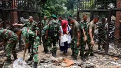 Photo of बांग्लादेश : नहीं थम रही हिंसा, पुलिस स्टेशन वीरान