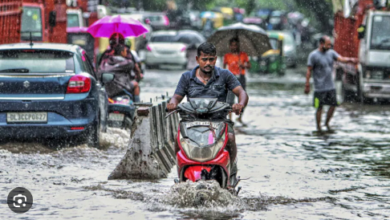 Photo of दिल्ली-एनसीआर को बारिश ने भिगोया, जलभराव ने वाहन चालकों के छुड़ाए पसीने