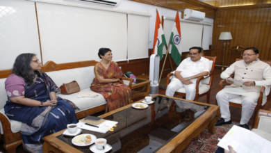 Photo of धामी ने की सीआर पाटिल से मुलाकात, राज्य की लंबित जल विद्युत परियोजनाओं पर चर्चा की…