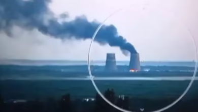Photo of जपोरिजिया परमाणु संयंत्र पर ड्रोन से हमला, कई धमाकों के बाद उठा काला धुआं