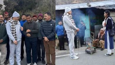 Photo of जौनसार बावर के दो दिवसीय दौरे पर मुख्यमंत्री, मॉर्निंग वॉक के साथ लोगों से की मुलाकात