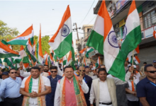 Photo of सीएम धामी के नेतृत्व में निकाली तिरंगा यात्रा, लोगों में दिखा उत्साह