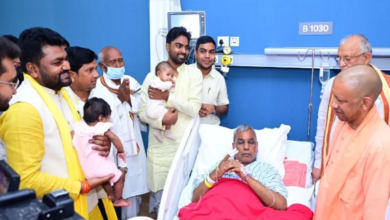 Photo of माइनर ब्रेन स्ट्रोक के बाद मंत्री ओमप्रकाश राजभर अस्पताल में भर्ती, CM योगी ने जाना हाल
