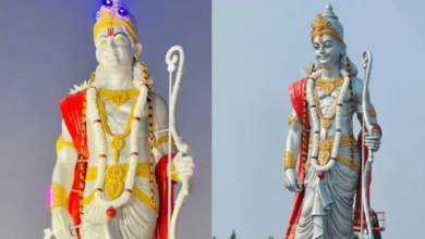 Photo of हिंदू हेरिटेज सेंटर में स्थापित हुई 51 फुट ऊंची श्रीराम की मूर्ति