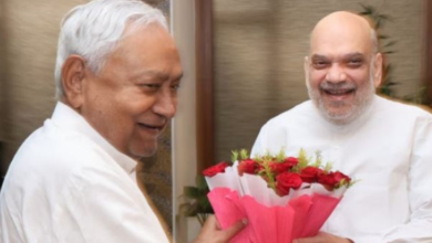 Photo of  सीएम नीतीश कुमार से मिले अमित शाह