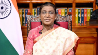Photo of आज इंदिरापुरम आएंगी राष्ट्रपति मुर्मू, साथ में होंगे रक्षामंत्री राजनाथ सिंह और मुख्यमंत्री योगी