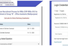 Photo of आईबीपीएस आरआरबी ऑफिस असिस्टेंट प्रीलिम एडमिट कार्ड जारी