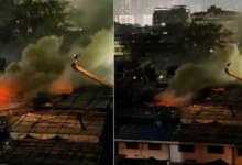 Photo of मुंबई के नागपाड़ा में गोदाम में लगी भीषण आग