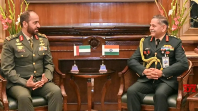 Photo of भारत-यूएई रक्षा सहयोग को नई मजबूती, थलसेना प्रमुख से मिले यूएई के शीर्ष सैन्य कमांडर