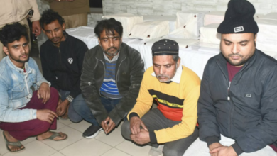 Photo of  ब्रांडेड गैस चूल्हा और घरेलू सामान बनाने वाले गिरोह के पांच दबोचे