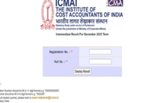 Photo of सीएमए दिसंबर इंटर एवं फाइनल रिजल्ट घोषित