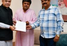 Photo of  राजस्थान: सांसद दुष्यंत सिंह ने रेल मंत्री से की मुलाकात…