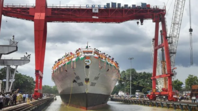 Photo of भारतीय नौसेना को मिले तीन अत्याधुनिक स्वदेशी युद्धपोत