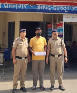 रंगदारी और फायरिंग कांड का खुलासा, आरोपी अमन अवैध तमंचे के साथ गिरफ्तार